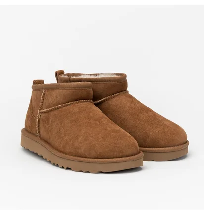 Угги женские UGG Classic Ultra Mini Brown 1116109-CHE