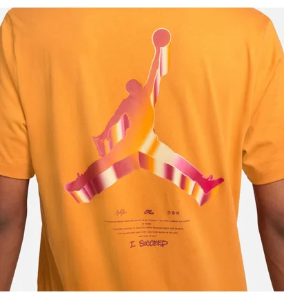 Футболка чоловіча Air Jordan Jumpman 3D Orange Dh8966-738