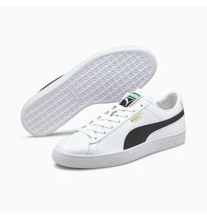 Кроссовки мужские Puma Basket Classic Xxi White/Black 374923-02