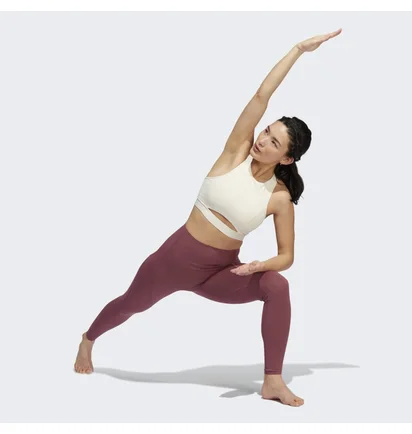 Лосини жіночі Adidas Yoga 4 Elements 7/8 Tights Brown Hd4485