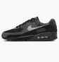 Кросівки чоловічі Nike Air Max 90 MenS Shoes Black/Grey IQ0300-001