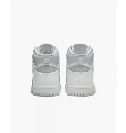 Кроссовки мужские Nike Dunk High Retro White/Grey Dj6189-100