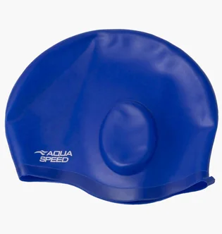 Шапочка для плавания Aqua speed Ear Cap Comfort 9891 Blue 289-01