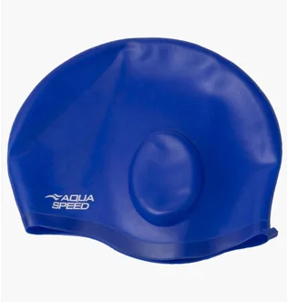 Шапочка для плавания Aqua speed Ear Cap Comfort 9891 Blue 289-01