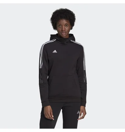 Кофта женская Adidas Tiro 21 Sweat Hoodie Black Gm7329