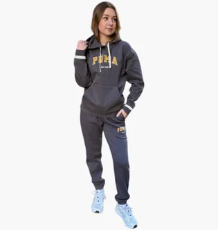 Спортивний костюм жіночий Puma WomenS Sports Suit Grey 692674-13__692668-13