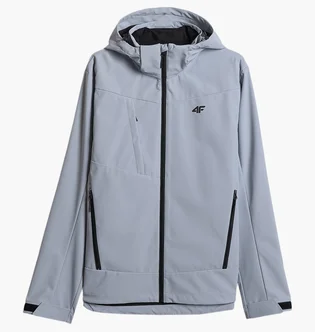 Куртка чоловіча 4F Windproof Softshell With 5000 Membrane Grey 4FWSS26TSOFM550-25S