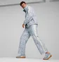 Олимпийка мужская Puma Basketball Nostalgia T7 Light Blue 625947-20