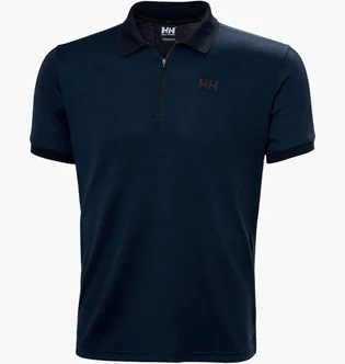 Поло мужское Helly Hansen Hp Half-Zip Blue 34503-597