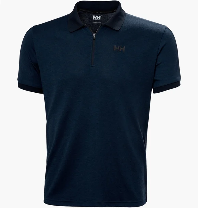 Поло мужское Helly Hansen Hp Half-Zip Blue 34503-597