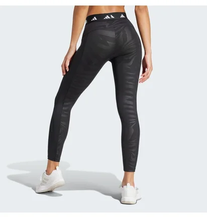 Легінси жіночі Adidas Techfit Printed 7/8 Leggings Black IN6879
