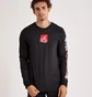 Лонгслив мужской Air Jordan Air Long-Sleeve Tee Black FD7017-010