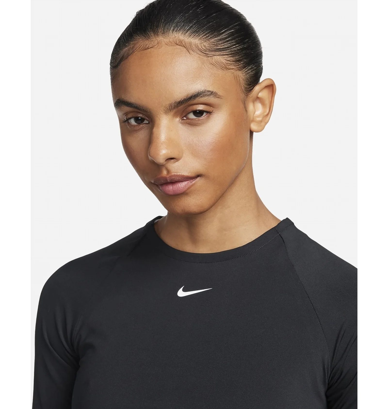 ᐉ Топ жіночий Nike Pro 365 Dri-Fit Cropped Long-Sleeve Top Black