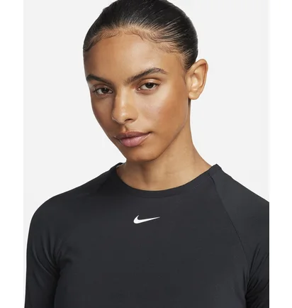 Топ жіночий Nike Pro 365 Dri-Fit Cropped Long-Sleeve Top Black FV5484-010