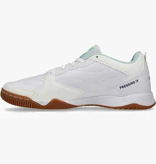Футзалки мужские Puma Pressing Iv White/Beige 108570-01