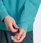 Худи мужское Adidas All Szn Garment-Wash Turquoise IB4074