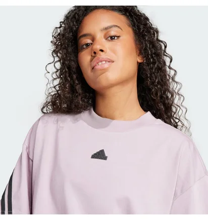 Футболка женская Adidas Future Icons 3-Stripes Violet IS3613