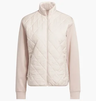Куртка жіноча Adidas Ultimate365 Quilted Full-Zip Beige JP3509