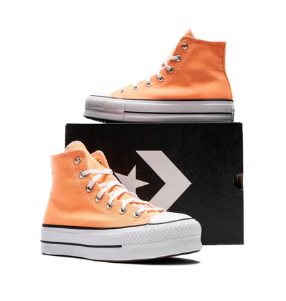 Кеди жіночі Converse Chuck Taylor All Star Lift High Orange A03052C