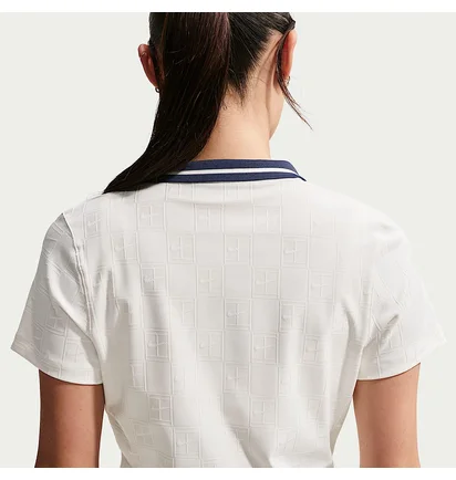 Поло жіноче Nike Court Dri-Fit Club Crop Polo White IB0772-133