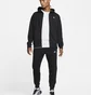 Толстовка чоловіча Nike M Nsw Club Dt Hoodie Fz Bb Black Dq8384-010
