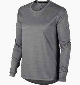 Лонгслив женский Nike Dri Fit Plus Running Grey DJ0953-056