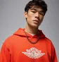 Худі чоловіче Air Jordan Rare Air Fleece Red IB3003-673