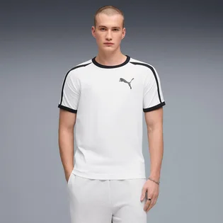 Футболка чоловіча Puma T7 Big Cat Ringer White 635242-02
