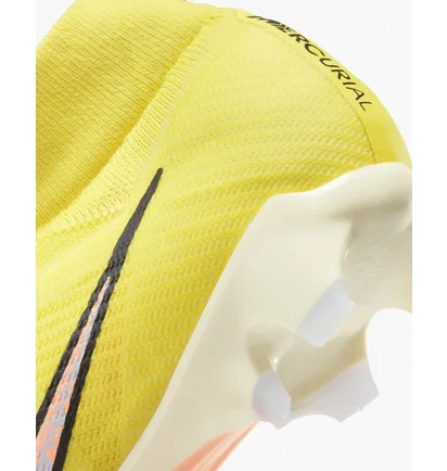 Бутсы унисекс Nike Zoom Mercurial Superfly 9 Pro Fg Yellow Dj5598-780