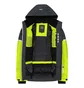 Куртка чоловіча CMP Zip Hood Stretch Polyes Green/Black 34W4697-E112