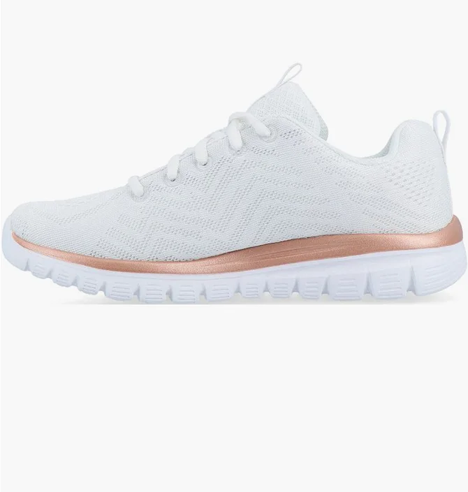 Кросівки жіночі Skechers Graceful White 12615-WTRG
