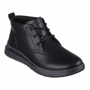 Ботинки мужские Skechers Proven Yermo Black 204670-BLK