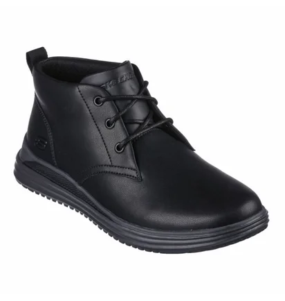Ботинки мужские Skechers Proven Yermo Black 204670-BLK