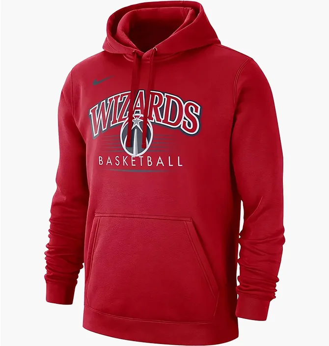 Худі чоловіче Nike Nba Washington Wizards Crest Red BV0965-657