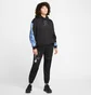 Худі жіноче Nike W Nsw Flc Gx Hoodie Opal Black/Blue DD5133-010