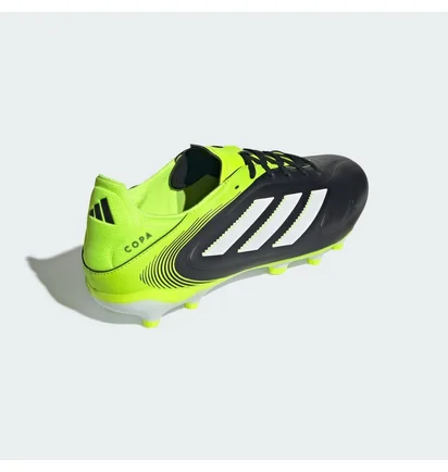 Бутсы мужские Adidas Copa Pure 3 League Firm/Multi-Ground Black/Green JH6298