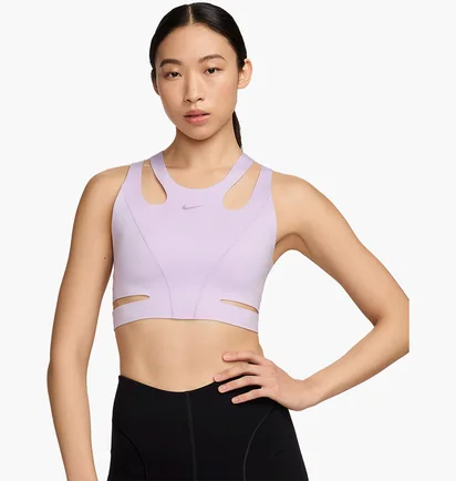 Топ женский Nike Futuremove Light-Support Non-Padded Strappy Sports Bra Violet FQ2640-512