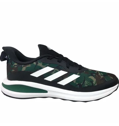 Кроссовки женские Adidas Fortarun K Black/Camo GV9466