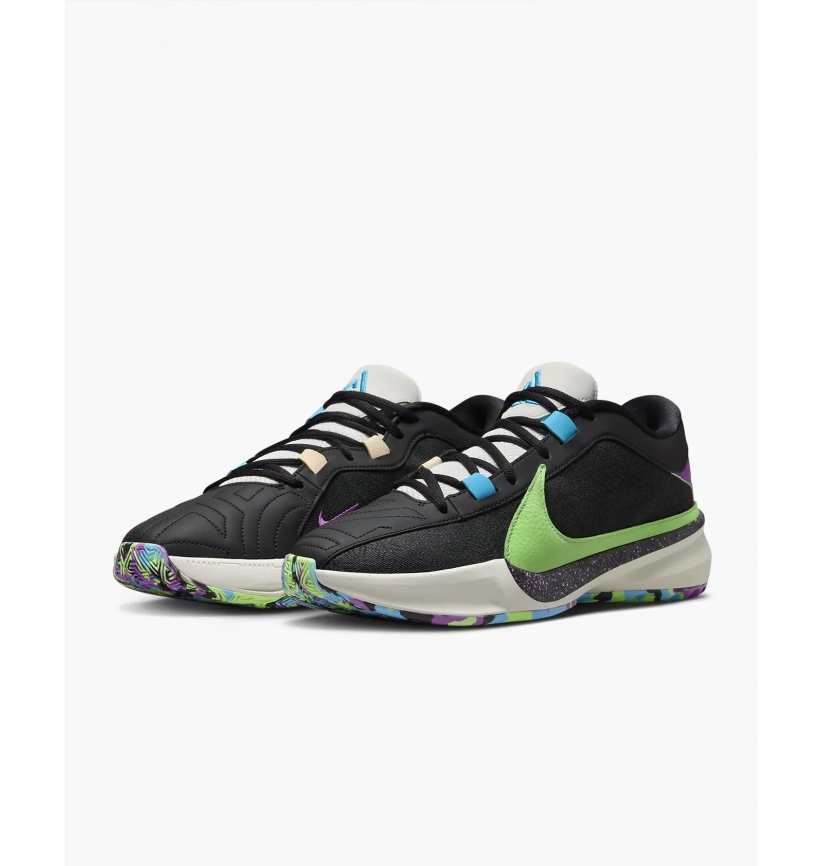 ᐉ Кросівки унісекс Nike Freak 5 Black DX4985-002 - придбати в