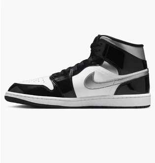 Кроссовки мужские Air jordan 1 Mid S E MenS Shoes Black/White HV0789-010