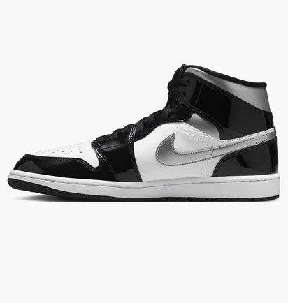 Кроссовки мужские Air jordan 1 Mid S E MenS Shoes Black/White HV0789-010