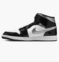 Кроссовки мужские Air jordan 1 Mid S E MenS Shoes Black/White HV0789-010