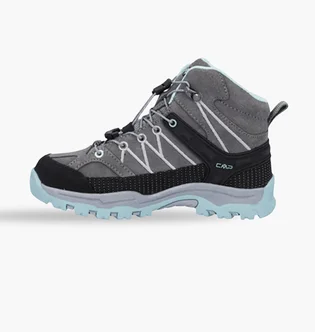 Черевики дитячі CMP Rigel Mid Trekking Shoes Wp Grey/Black 3Q12944-82US