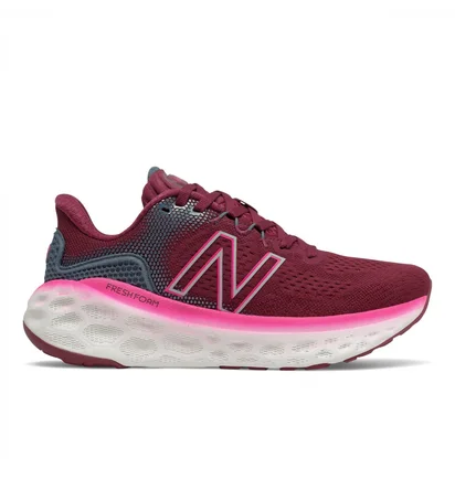 Кросівки жіночі New Balance Fresh Foam More V3 Bordo/Grey Wmorcp3