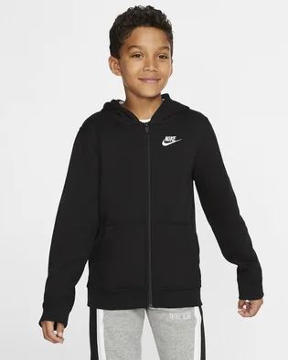 Кофта дитяча Nike B Nsw Hoodie Fz Club Black BV3699-010