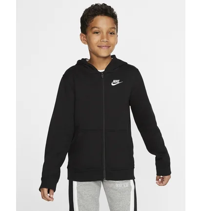 Кофта дитяча Nike B Nsw Hoodie Fz Club Black BV3699-010