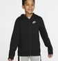 Кофта дитяча Nike B Nsw Hoodie Fz Club Black BV3699-010