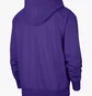 Худи мужское Nike Los Angeles Lakers Standard Issue Courtside Dri-Fit Nba Hoodie Violet FD8594-504