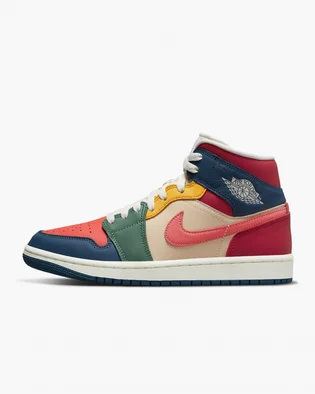 Кеды женские Air Jordan 1 Mid Se Multi Dn3738-400