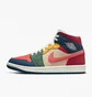 Кеды женские Air Jordan 1 Mid Se Multi Dn3738-400